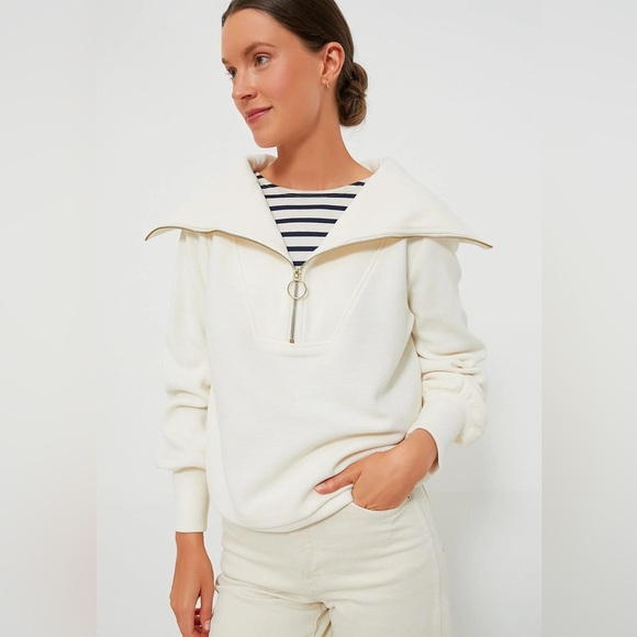 Varley Sweaters - VARLEY Vine Half Zip Pullover NWOT